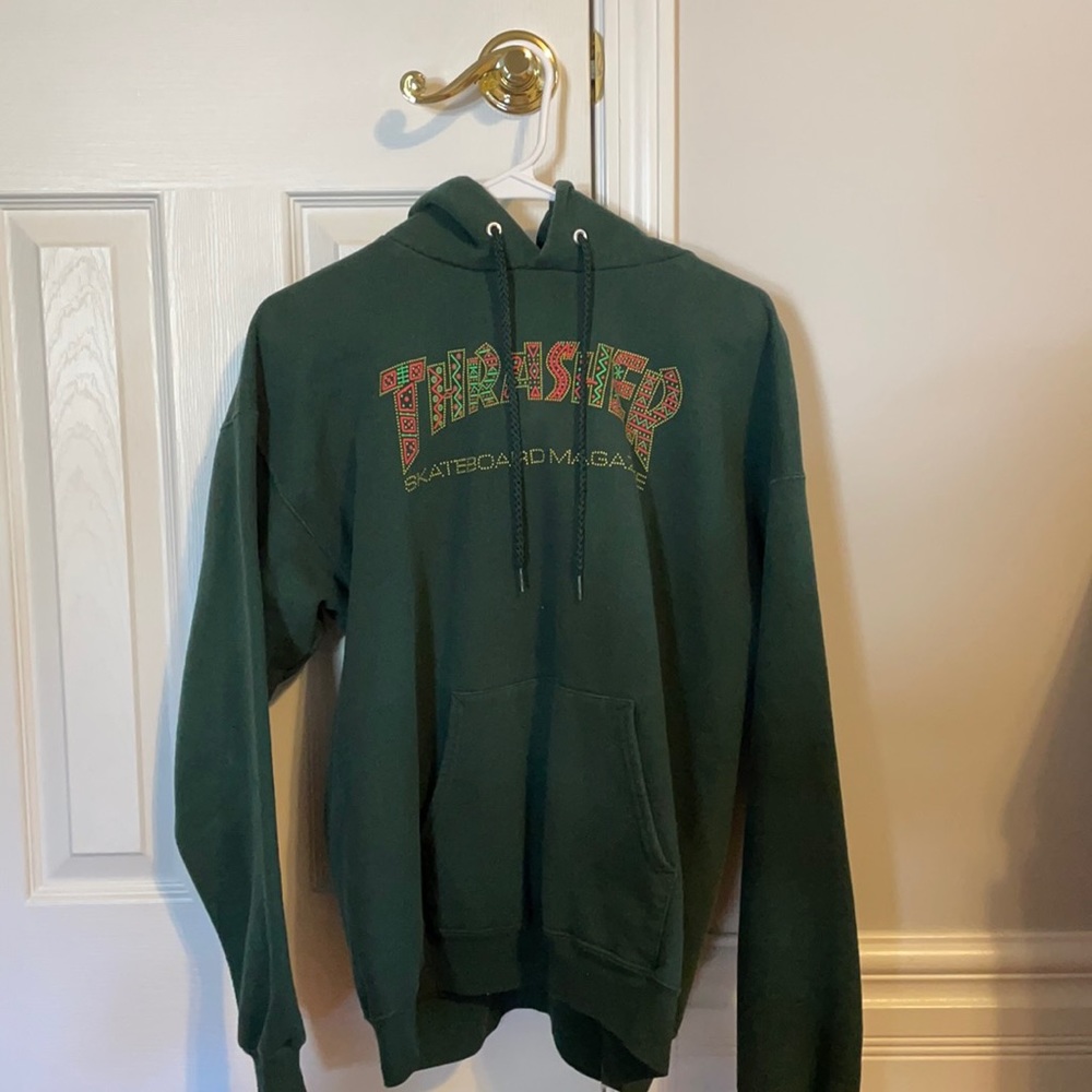 Green thrasher hoodie